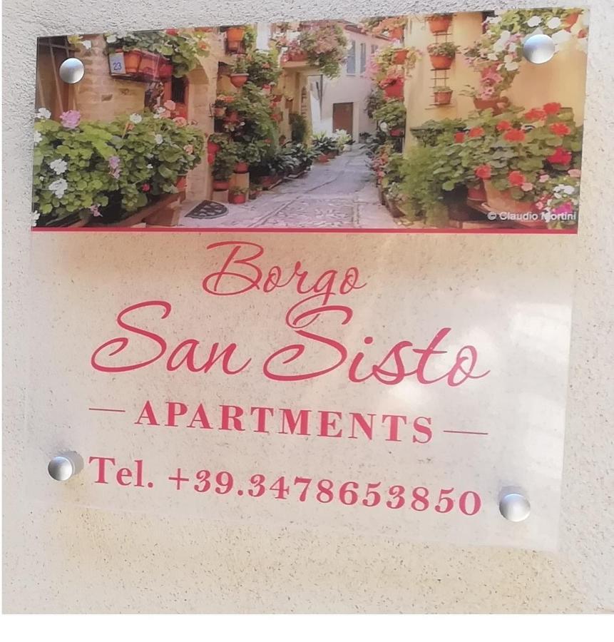 Borgo San Sisto Apartment スペッロ エクステリア 写真